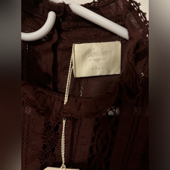 DOEN Dorielle Dress Antique Walnut Size XS - Picture 6 of 16